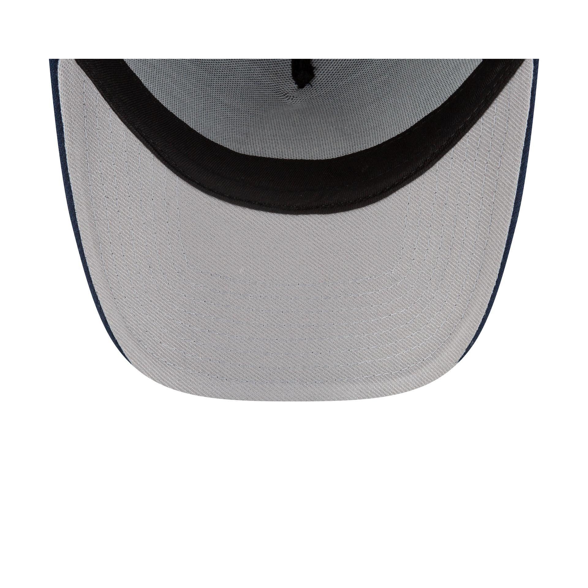 Minnesota Twins Pattern Denim 9FORTY A-Frame Snapback Hat Male Product Image