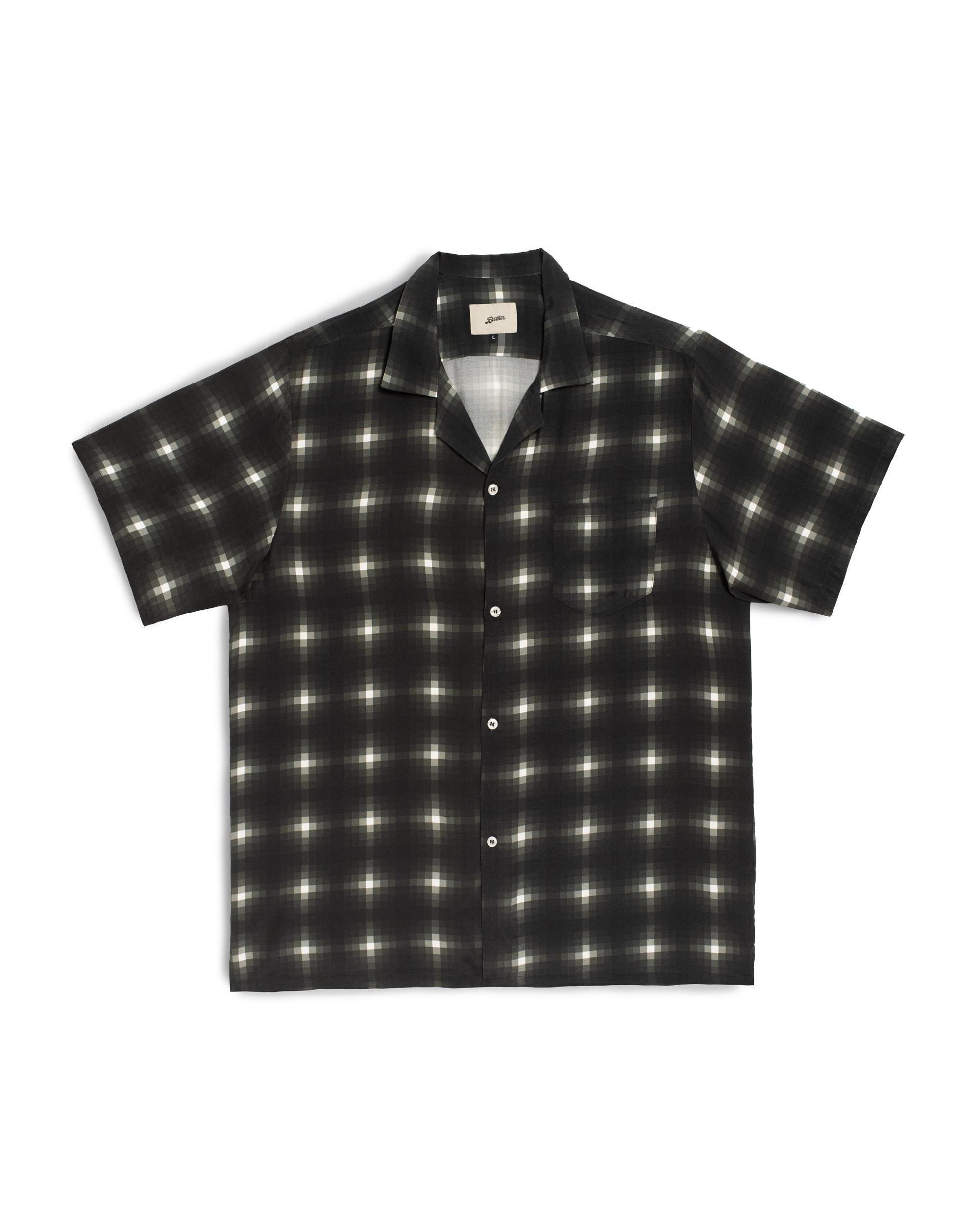 Black Herringbone Leisure Short Product Image