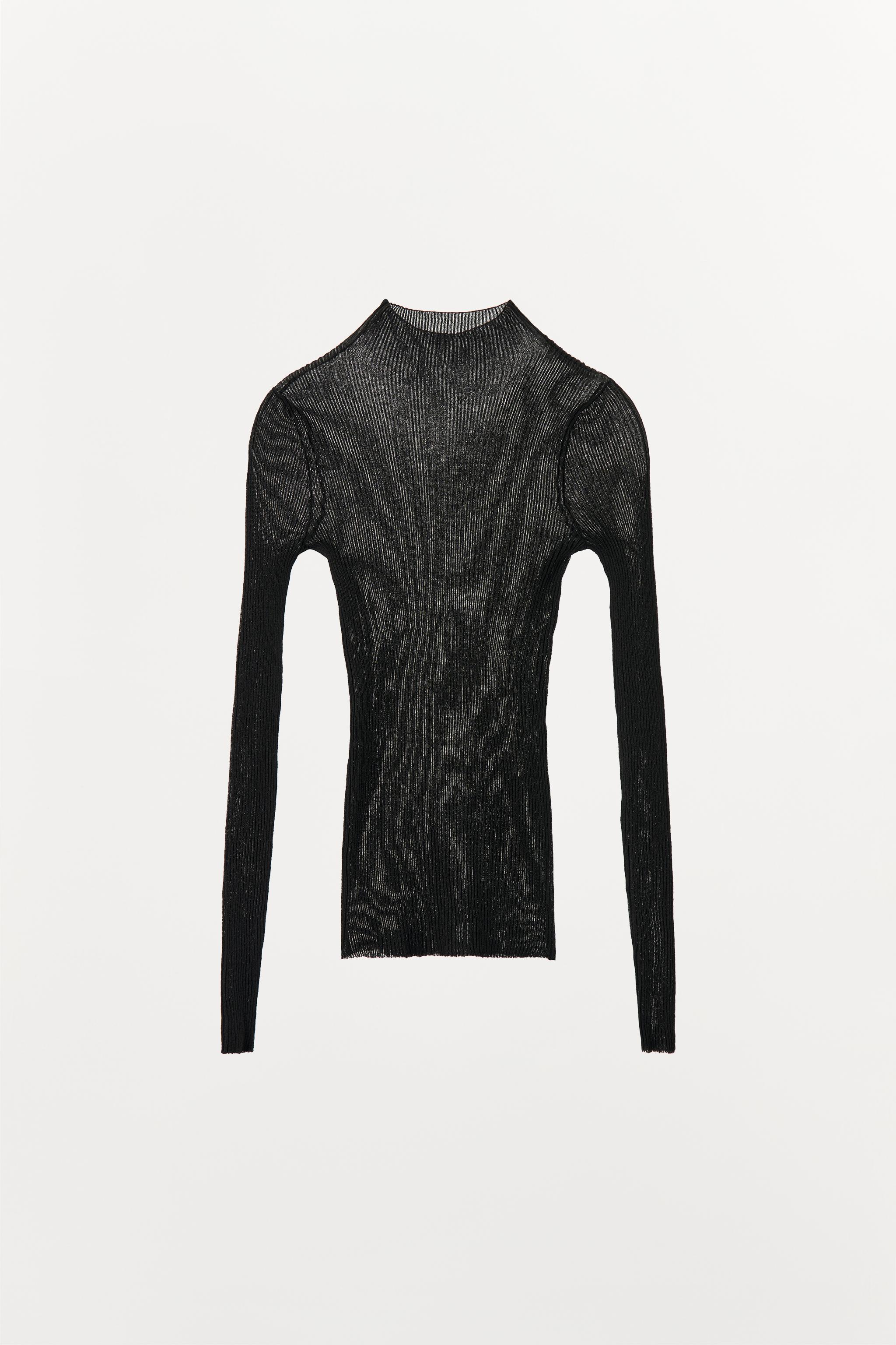 FINE KNIT RIB PANTS Product Image