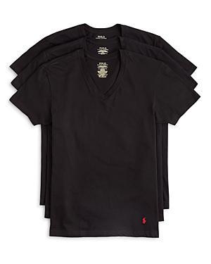 Polo Ralph Lauren Classic Fit V-Neck Undershirt, Pack of 3 Product Image