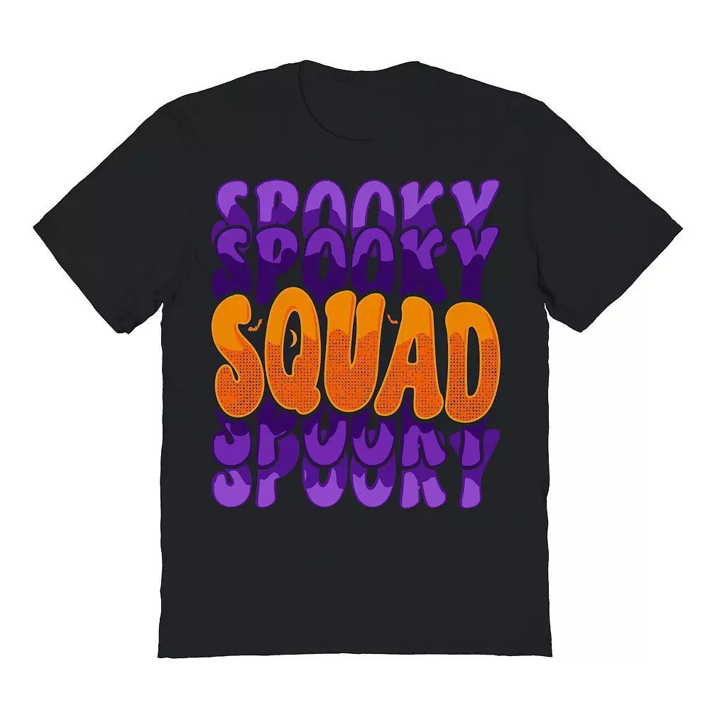 Men's Spooky Halloween Halloween Graphic Tee, Size: XL, Black Product Image