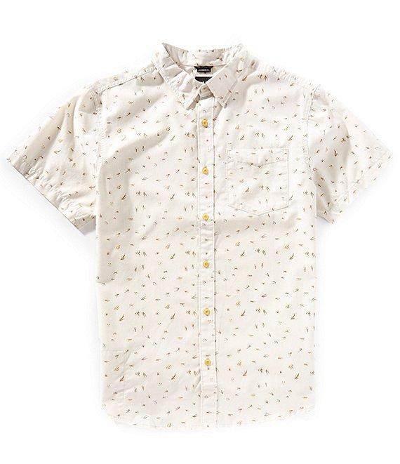 prAna Tinline Printed Short Sleeve Woven Shirt Product Image