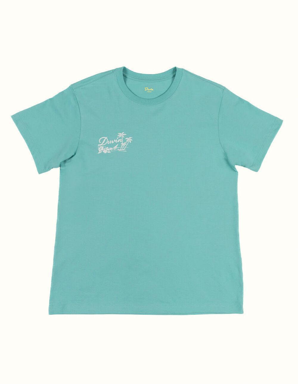 DUVIN Cat Call Mens Tee - TEAL BLUE Product Image