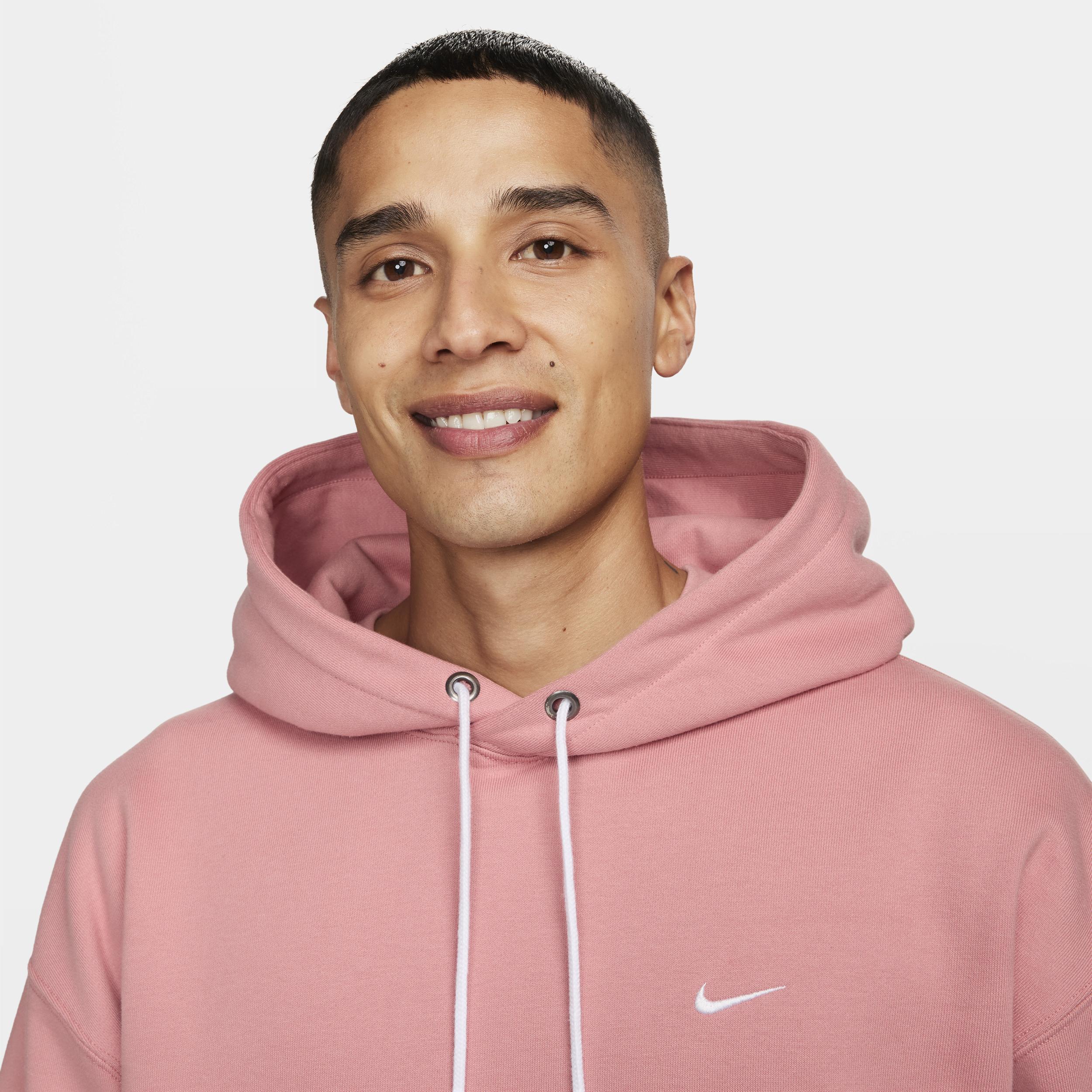 Nike Men's Solo Swoosh Fleece Pullover Hoodie Product Image