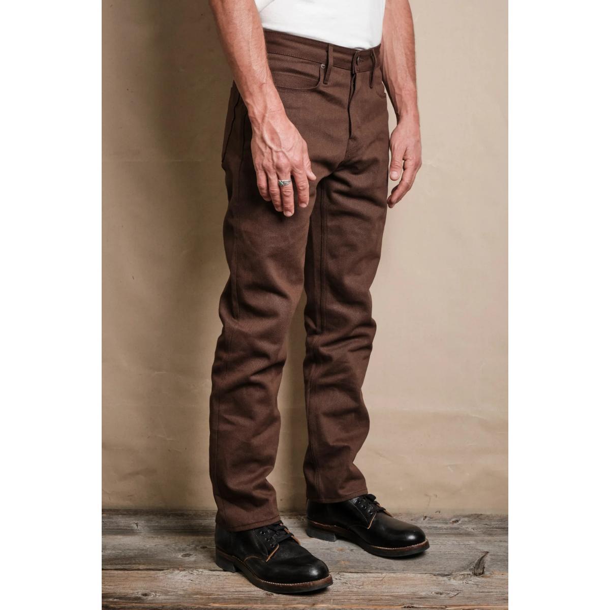 Portola Dark Brown Denim Product Image