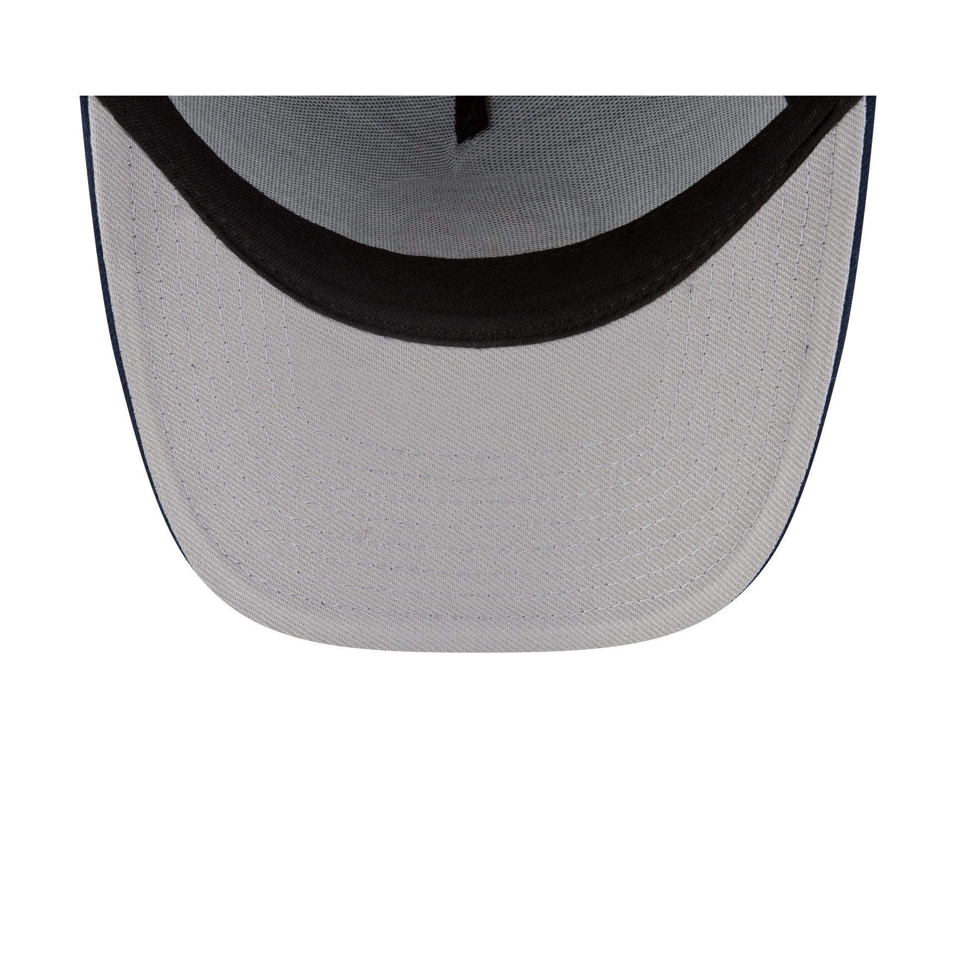 Minnesota Twins Pattern Denim 9FORTY A-Frame Snapback Hat Male Product Image