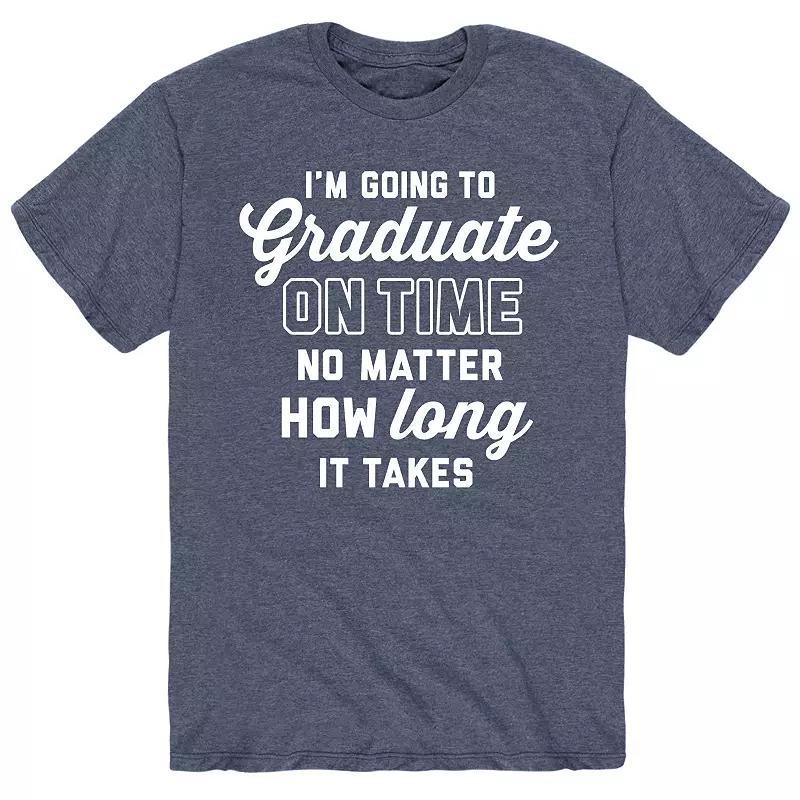 Mens Graduate On Time Tee Product Image