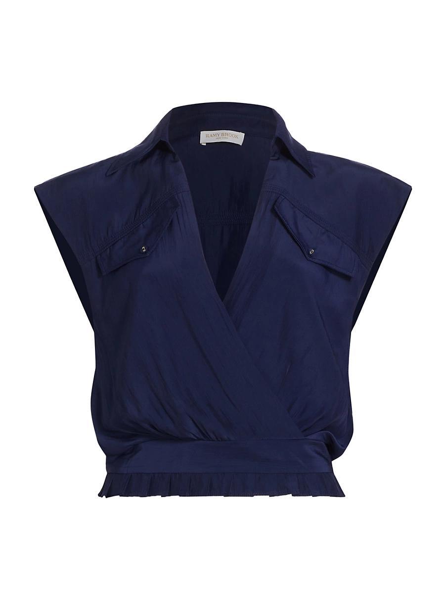 Womens Joss Pleated Shorts Product Image