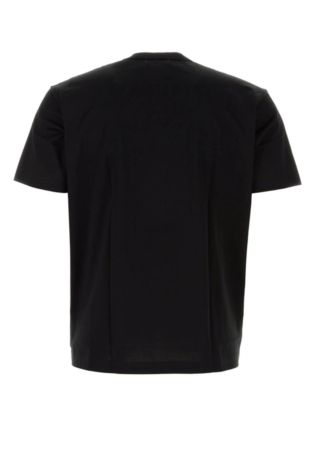 JUNYA WATANABE Logo-print Cotton-jersey T-shirt In Black Product Image