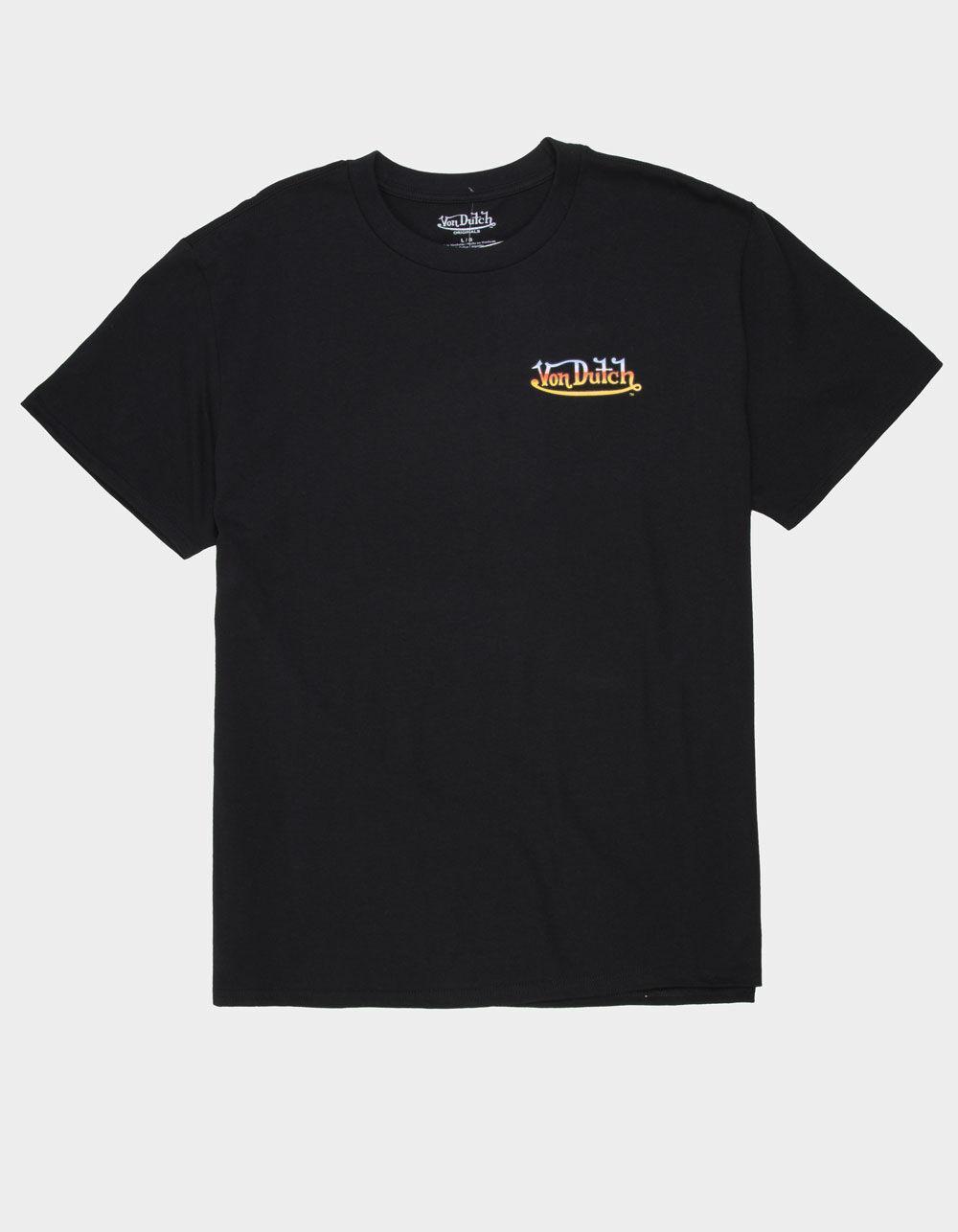 VON DUTCH Pistons Mens Tee - BLACK Product Image