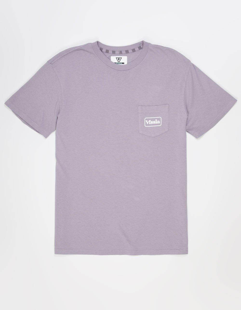 VISSLA Coastwide Mens Pocket Tee - PURPLE Product Image