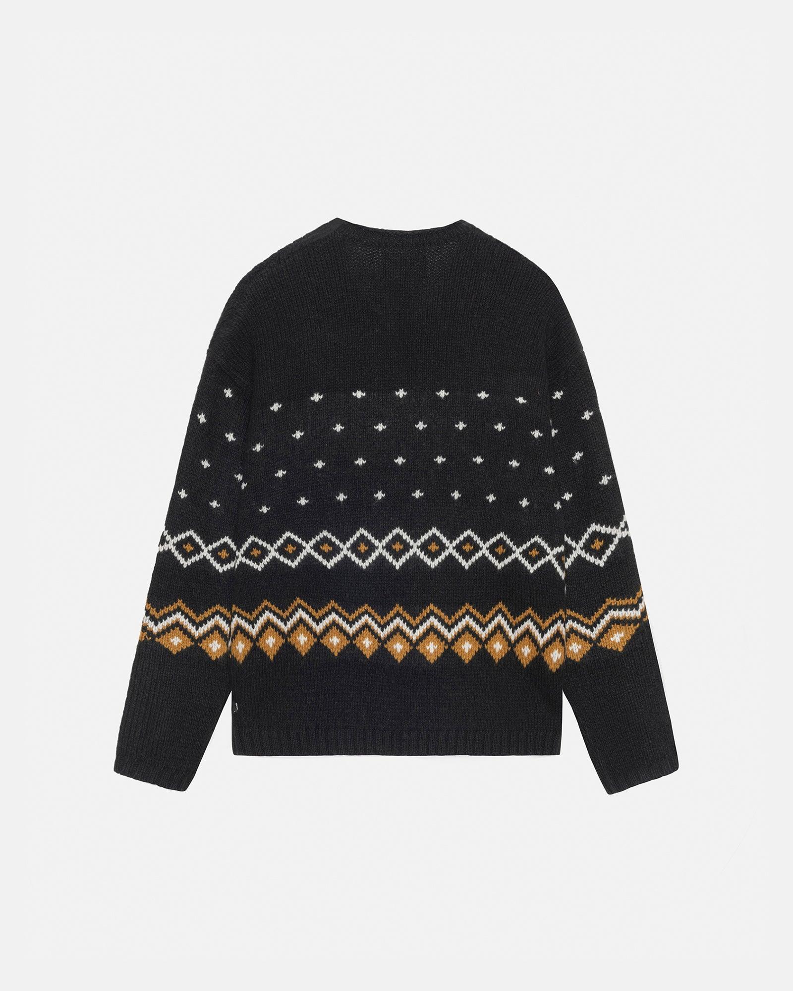 ROLL NECK FAIRISLE SWEATER Male Product Image