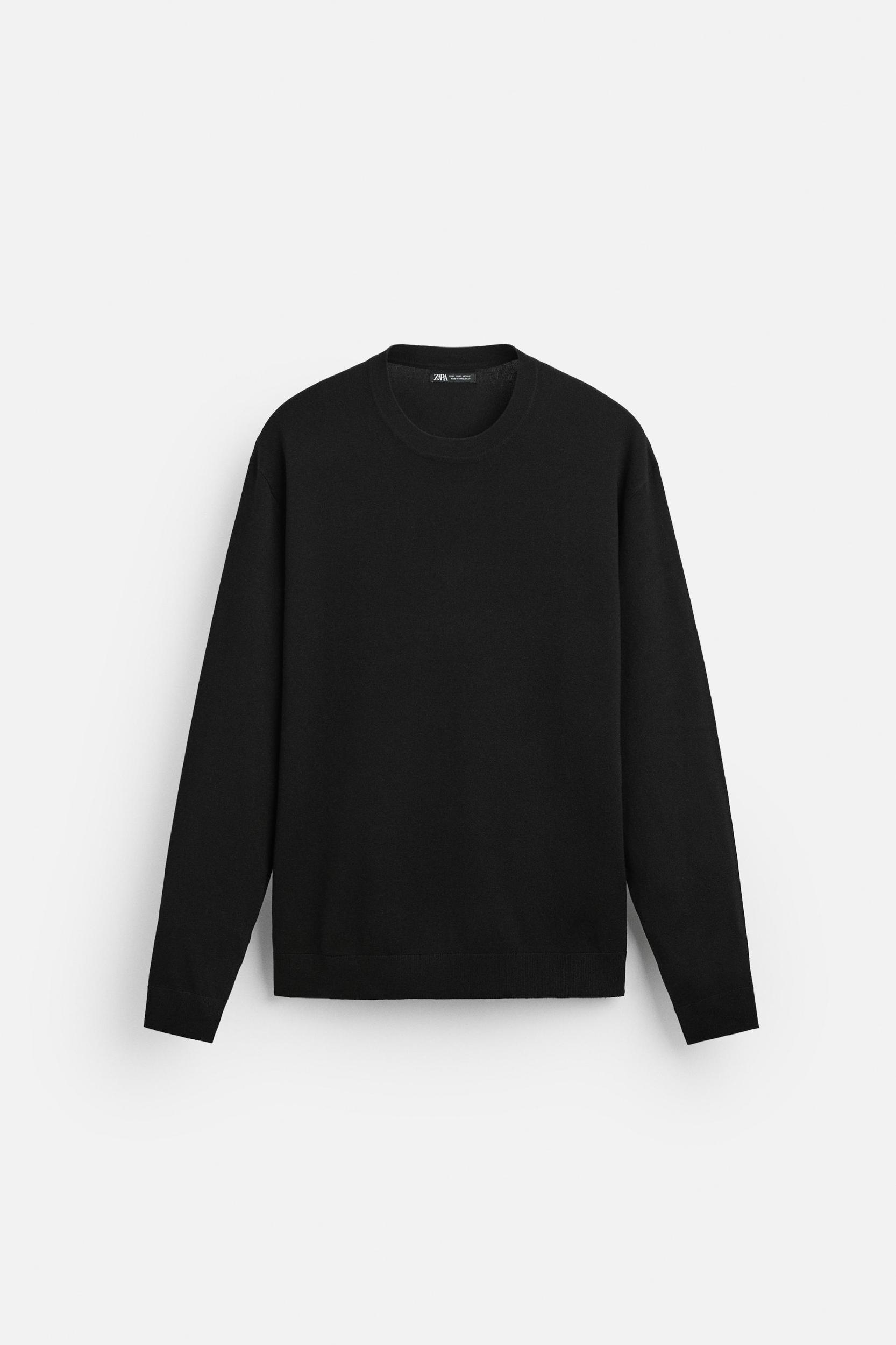 BASIC VISCOSE BLEND SWEATER Product Image