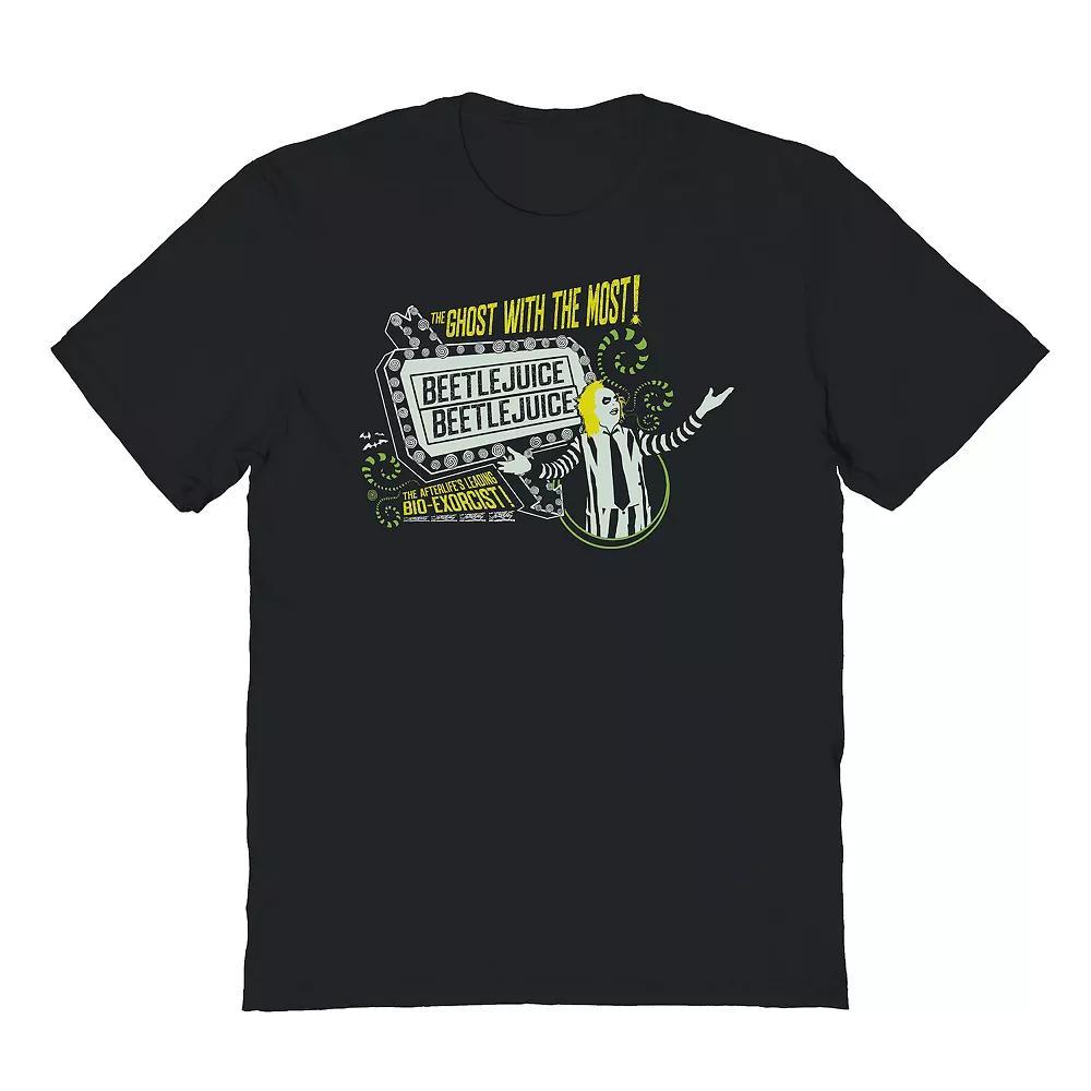 Men's The Ghost With The Most Graphic Tee, Size: Large, Black Product Image