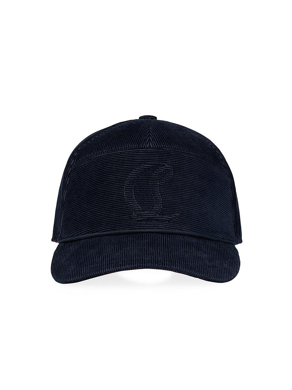 Mens Enky Mooncrest Velvet Corduroy Baseball Cap Product Image