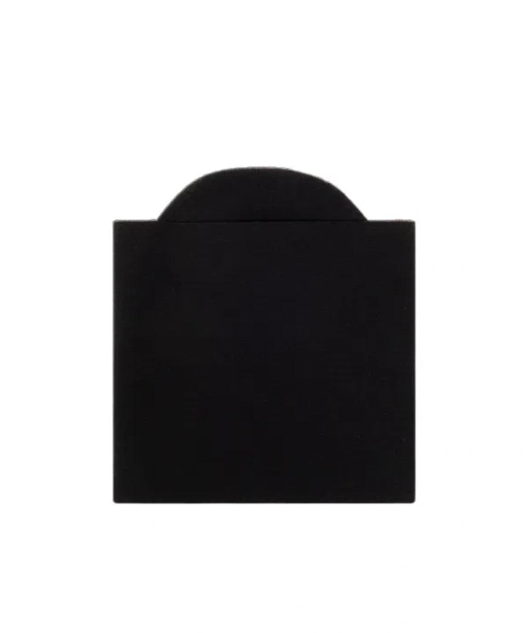 JIL SANDER Ribbed Knit Beanie In Black Product Image