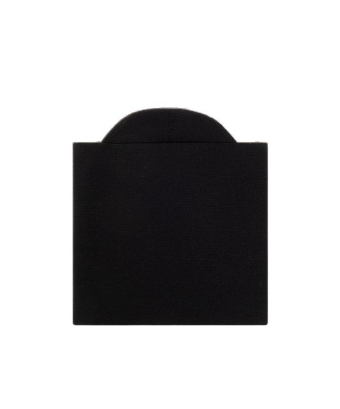 JIL SANDER Ribbed Knit Beanie In Black Product Image