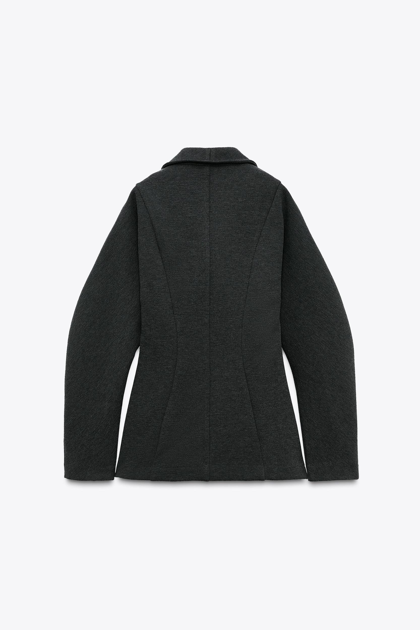 FITTED BALLOON SLEEVE JACKET Product Image
