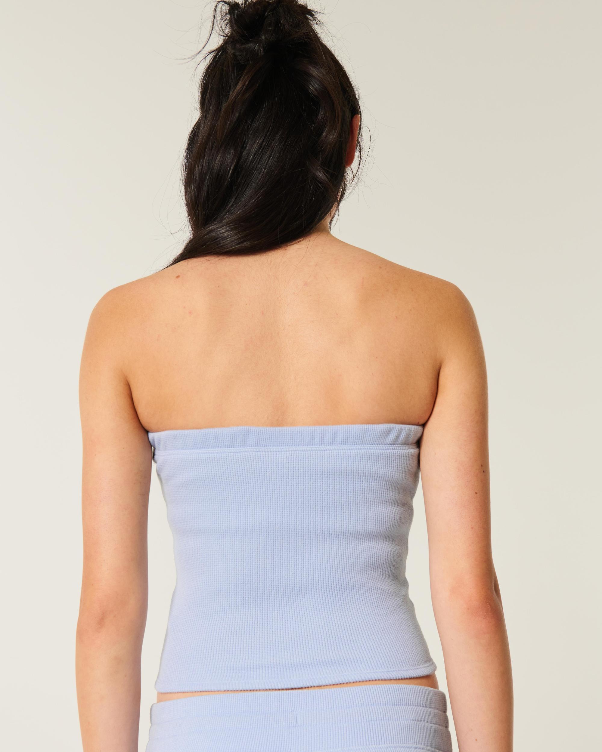 Gilly Hicks Cozy Waffle Bandeau Top Product Image