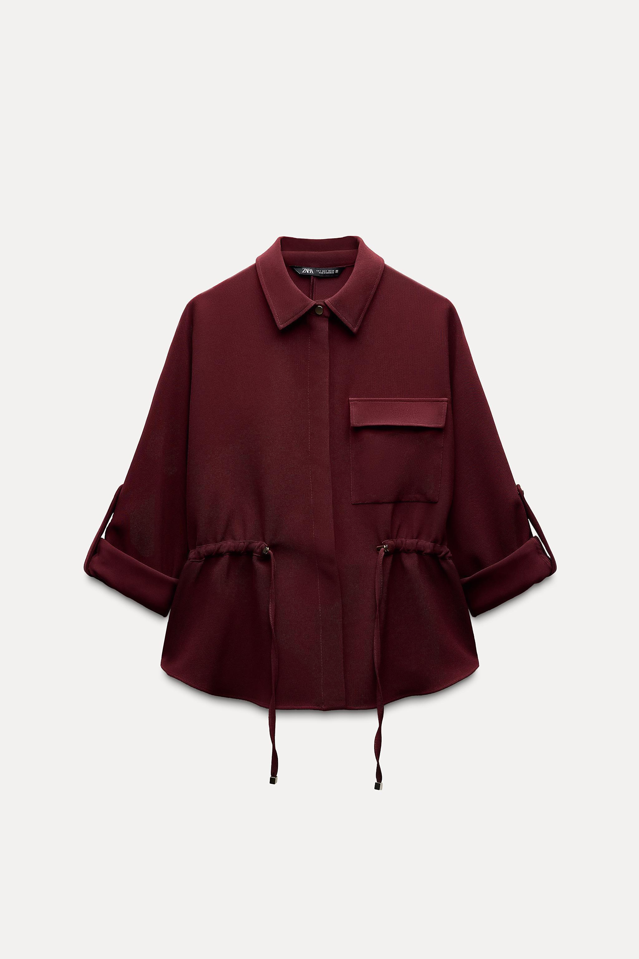 CREPE SAFARI SHIRT Product Image