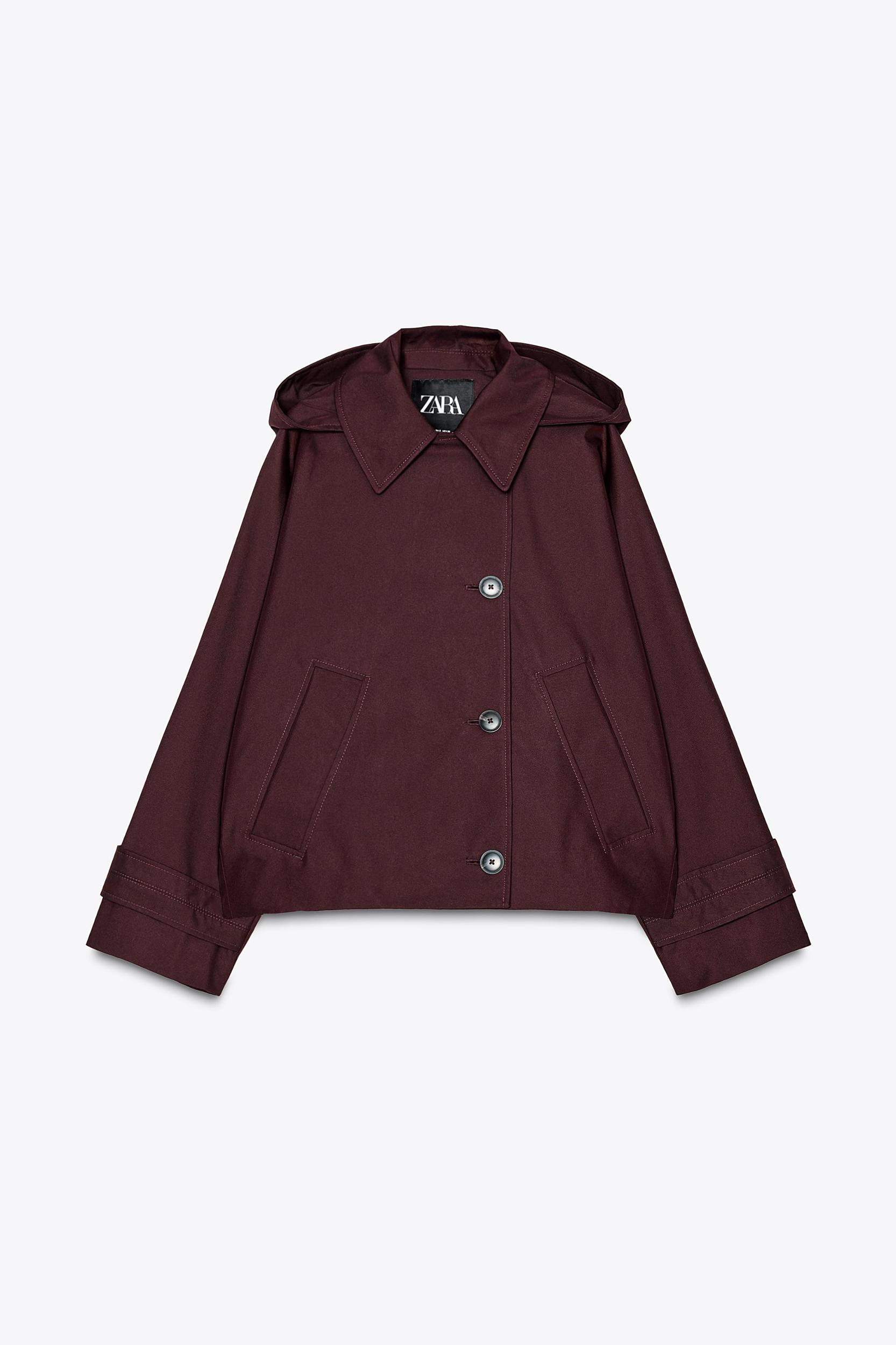 TRF DENIM SHIRT WITH POCKETS Product Image