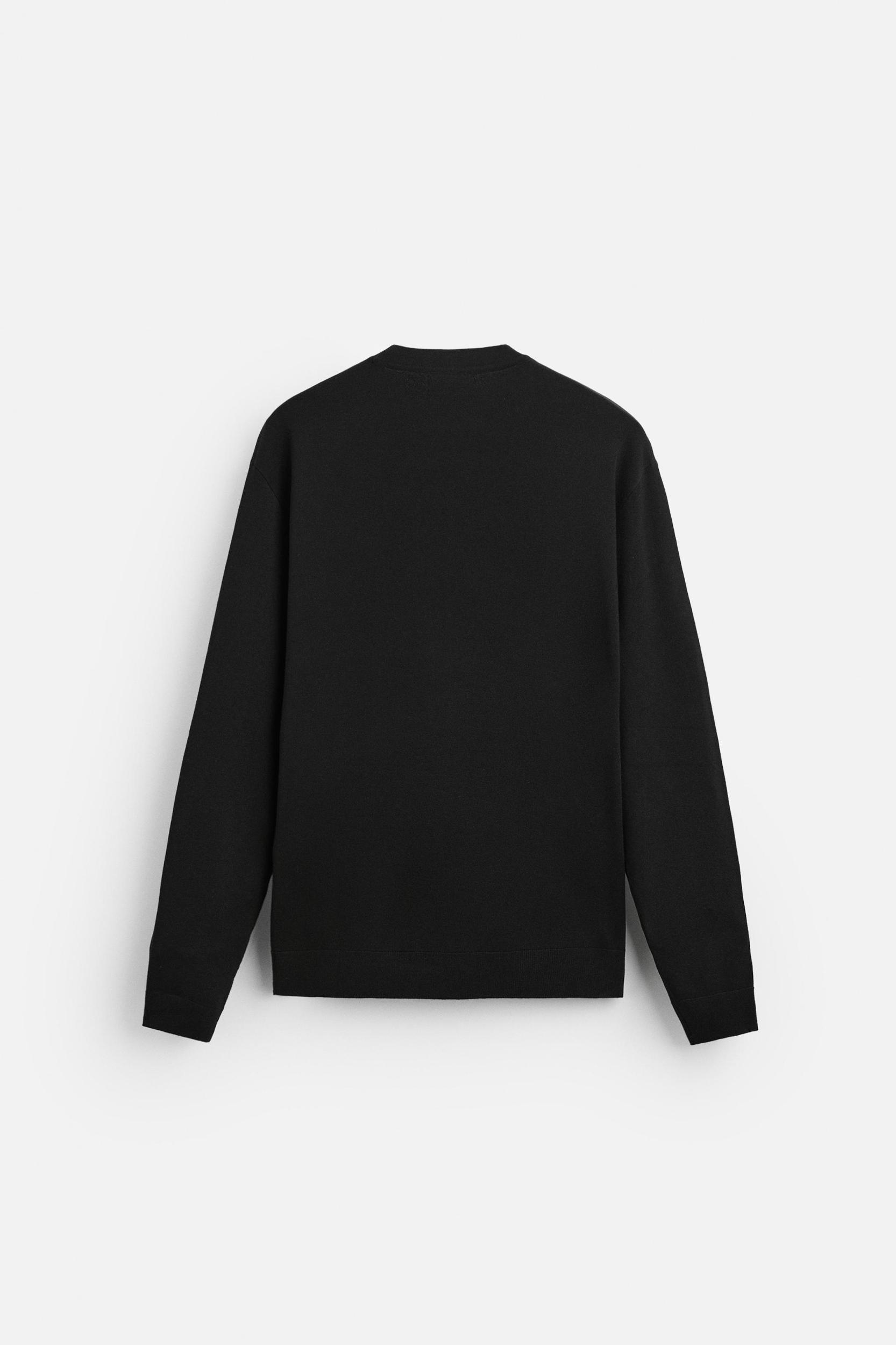 BASIC VISCOSE BLEND SWEATER Product Image