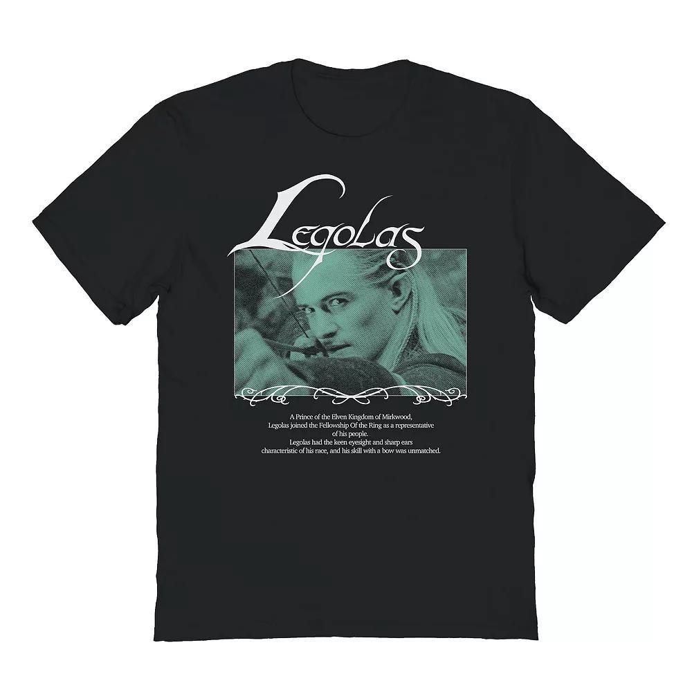Men's Legolas Prince of Mirkwood Graphic Tee, Size: Medium, Black Product Image