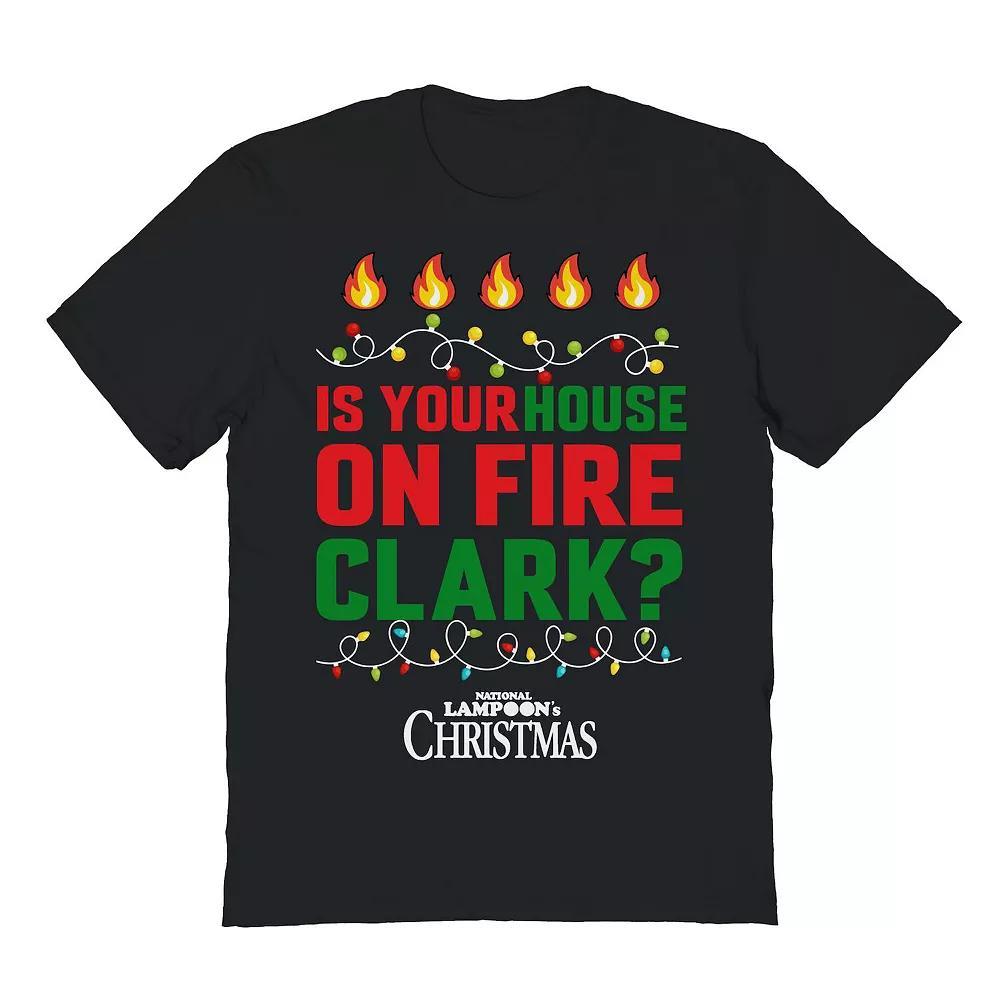 Men's Duke & Sons Go Fight Win Graphic Tee, Size: Large, Black Red Product Image