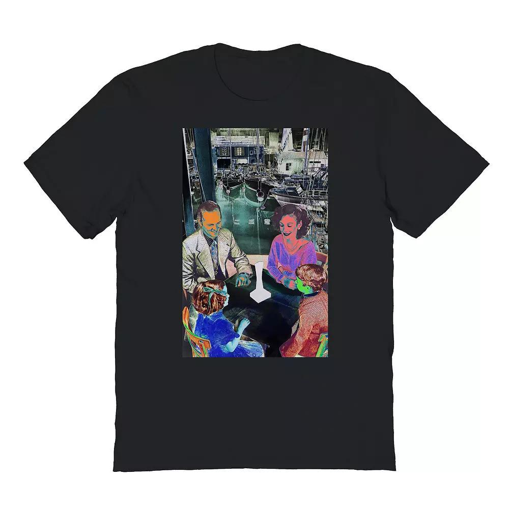 Men's Led Zeppelin Photo Graphic Tee, Size: XL, Black Product Image