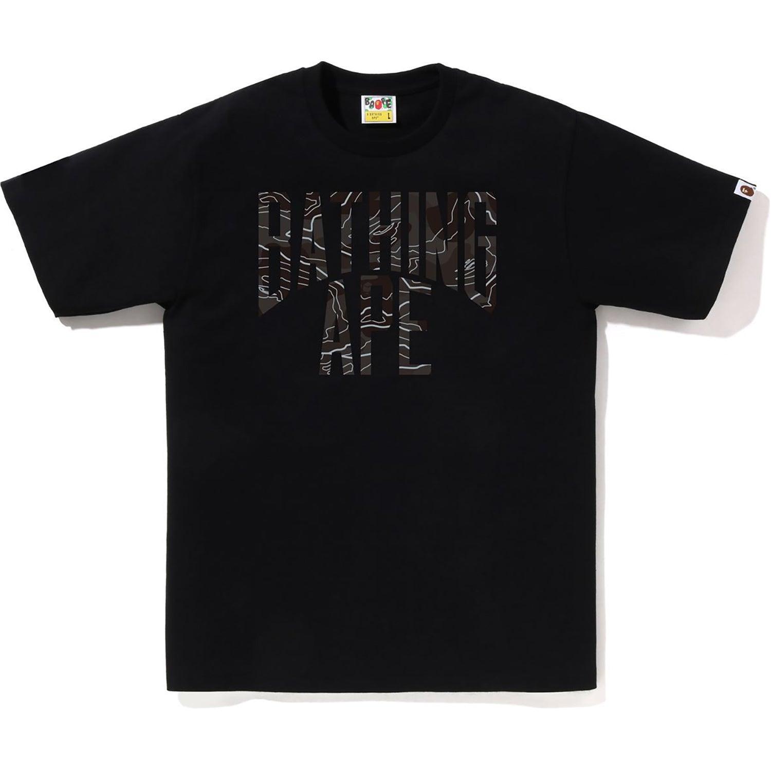 LIQUID CAMO SMALL APE FACE TEE MENS Male Product Image
