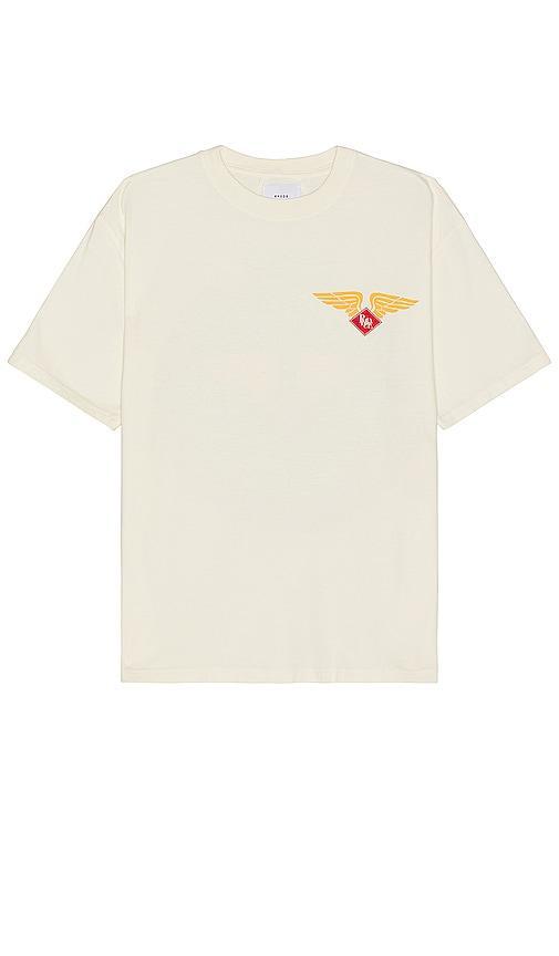 Rhude Worldwide Tee in White Product Image