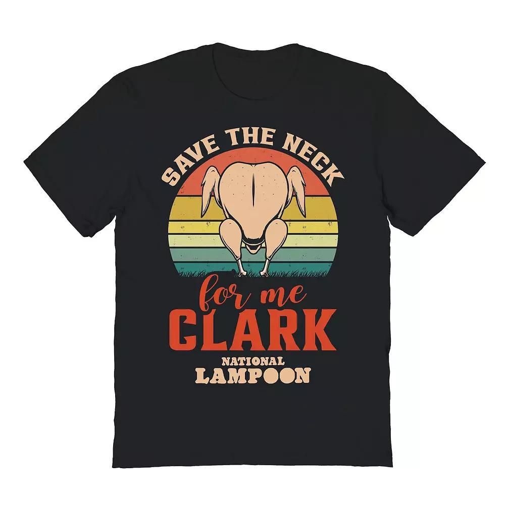 Men's Save the Neck National Lampoon's Christmas Vacation Graphic Tee, Size: Medium, Black Product Image