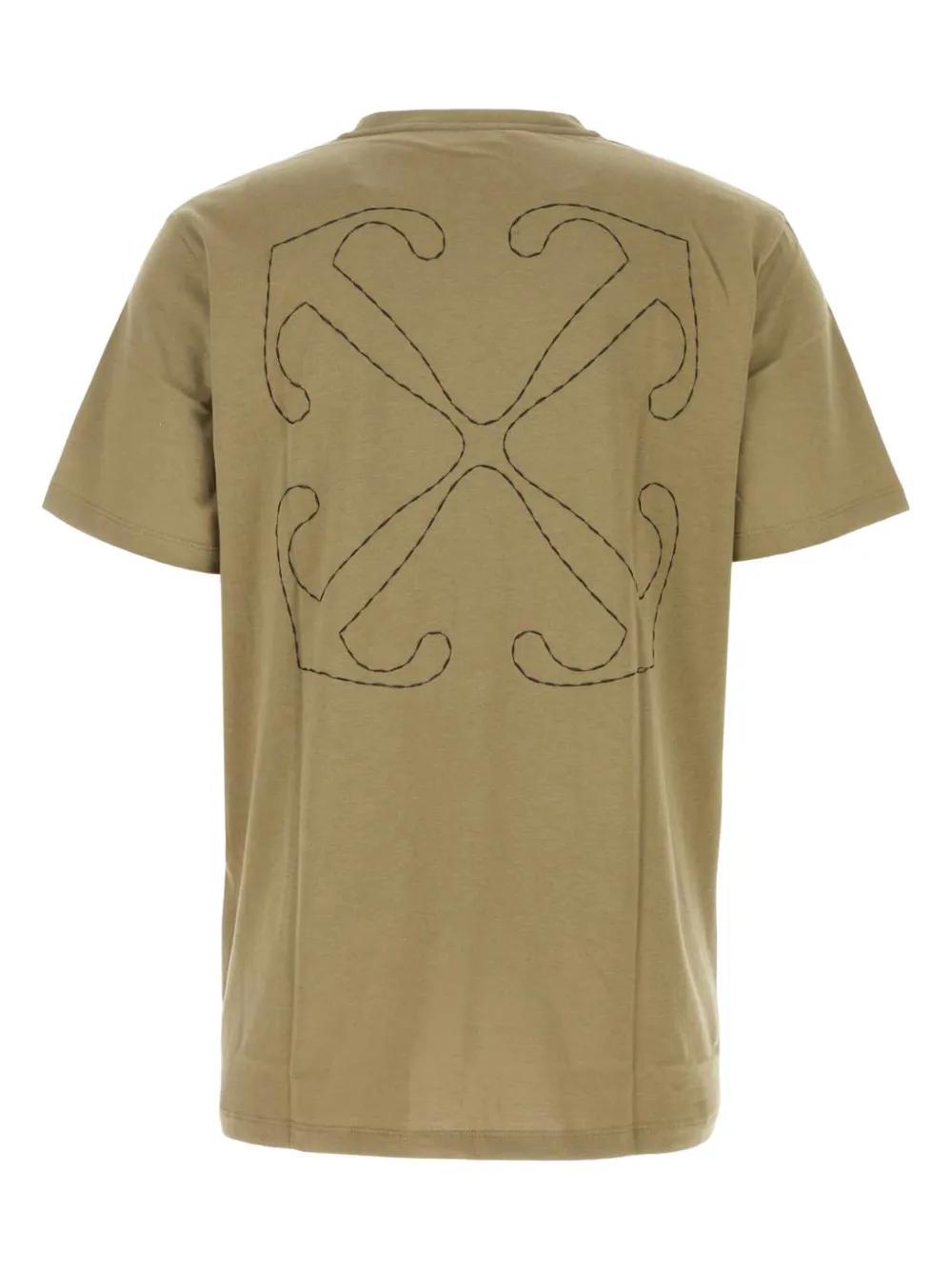Off Stitch cotton T-shirt Product Image
