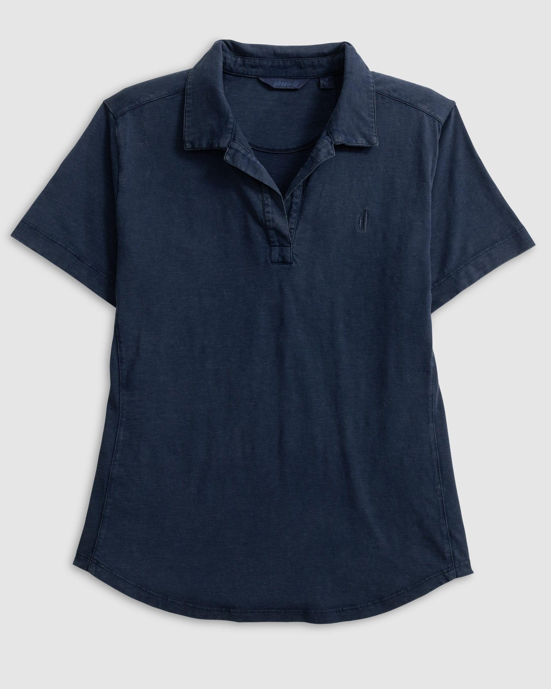Custom Surfer Logo Sadie Performance Jersey Polo Female Product Image
