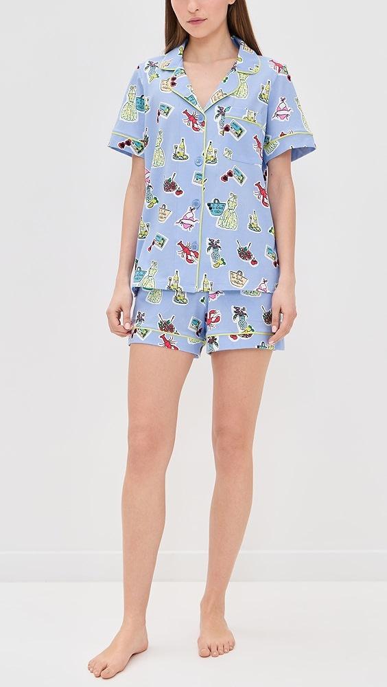 BedHead PJs Cotton Jersey Knit Classic Shorty PJ Set | Shopbop Product Image