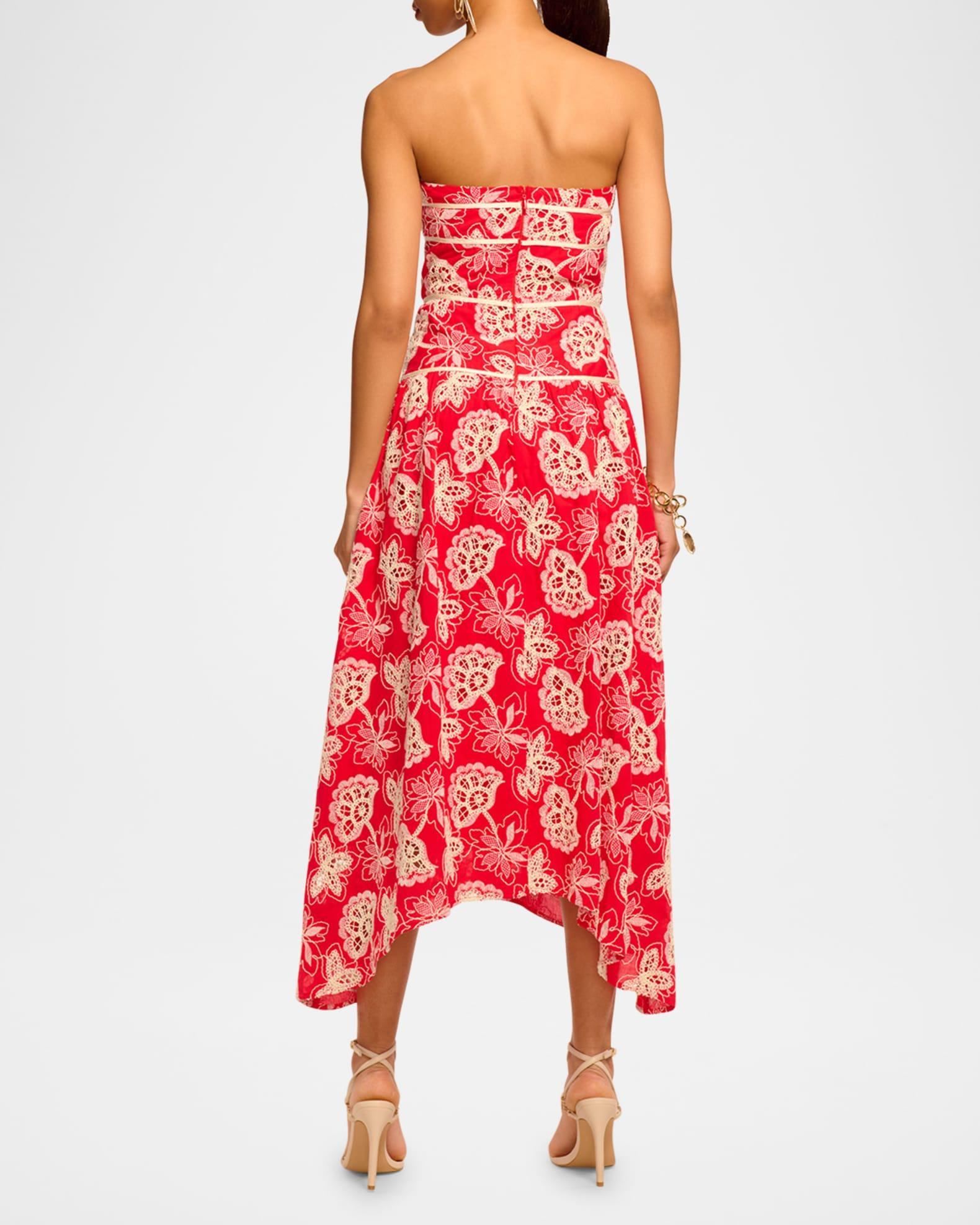 Blanca Strapless Midi Dress Product Image