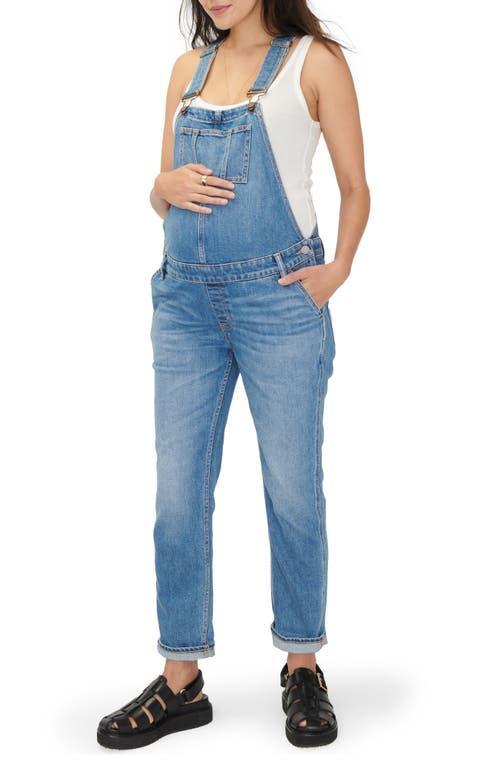 Hatch Collection Denim Maternity Overall Product Image