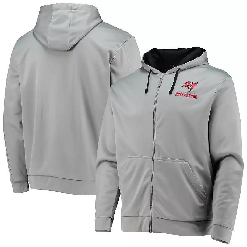 Men's Dunbrooke Gray/Black Tampa Bay Buccaneers Apprentice Full-Zip Hoodie, Size: Large, Grey Product Image