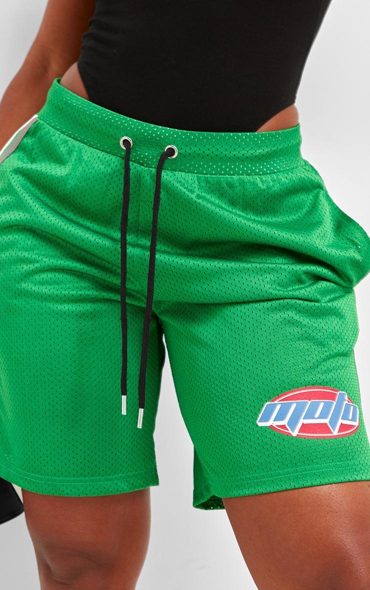 Shape Green Moto Basketball Shorts Product Image