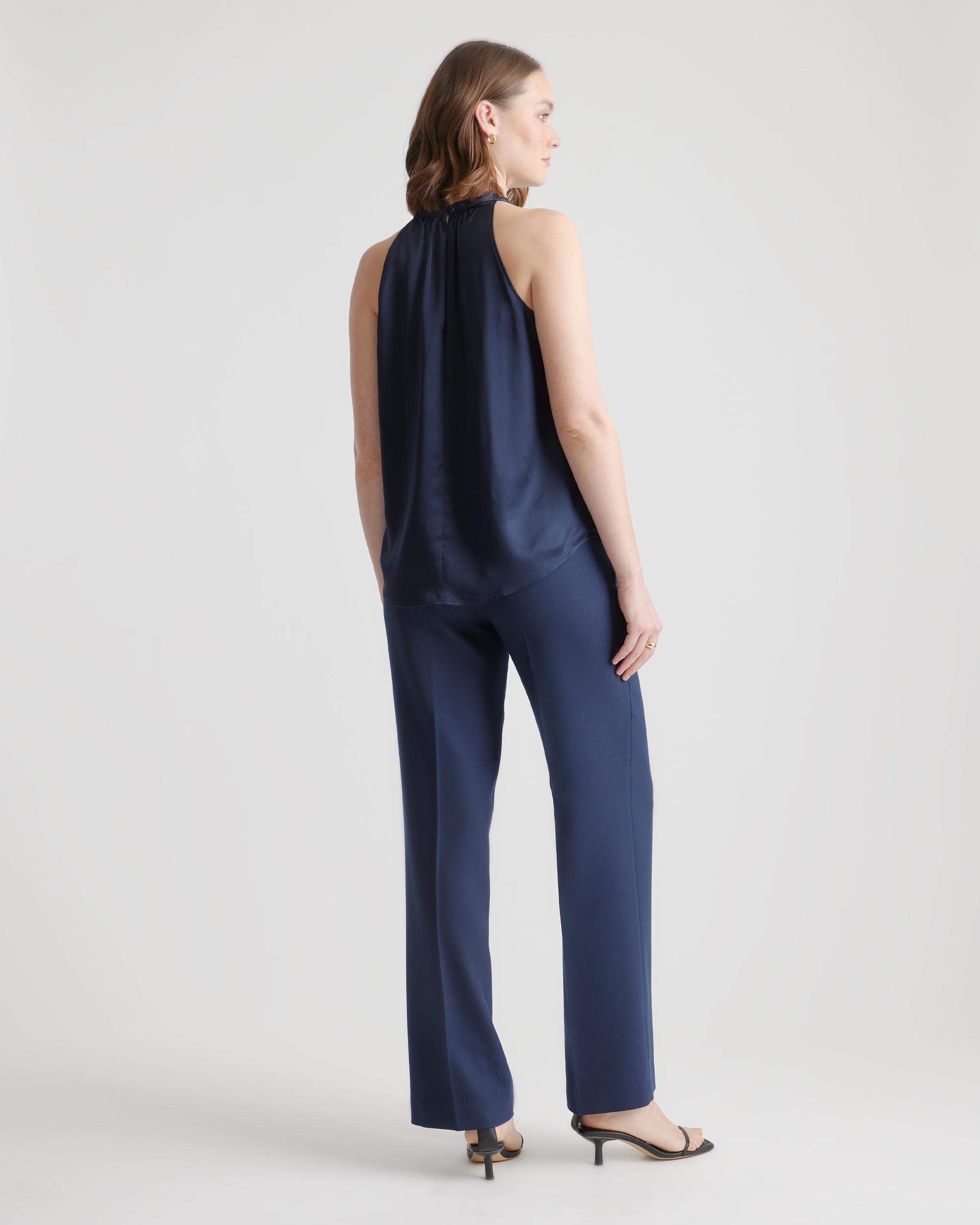 Quince | Women's Halter Top Silk Product Image