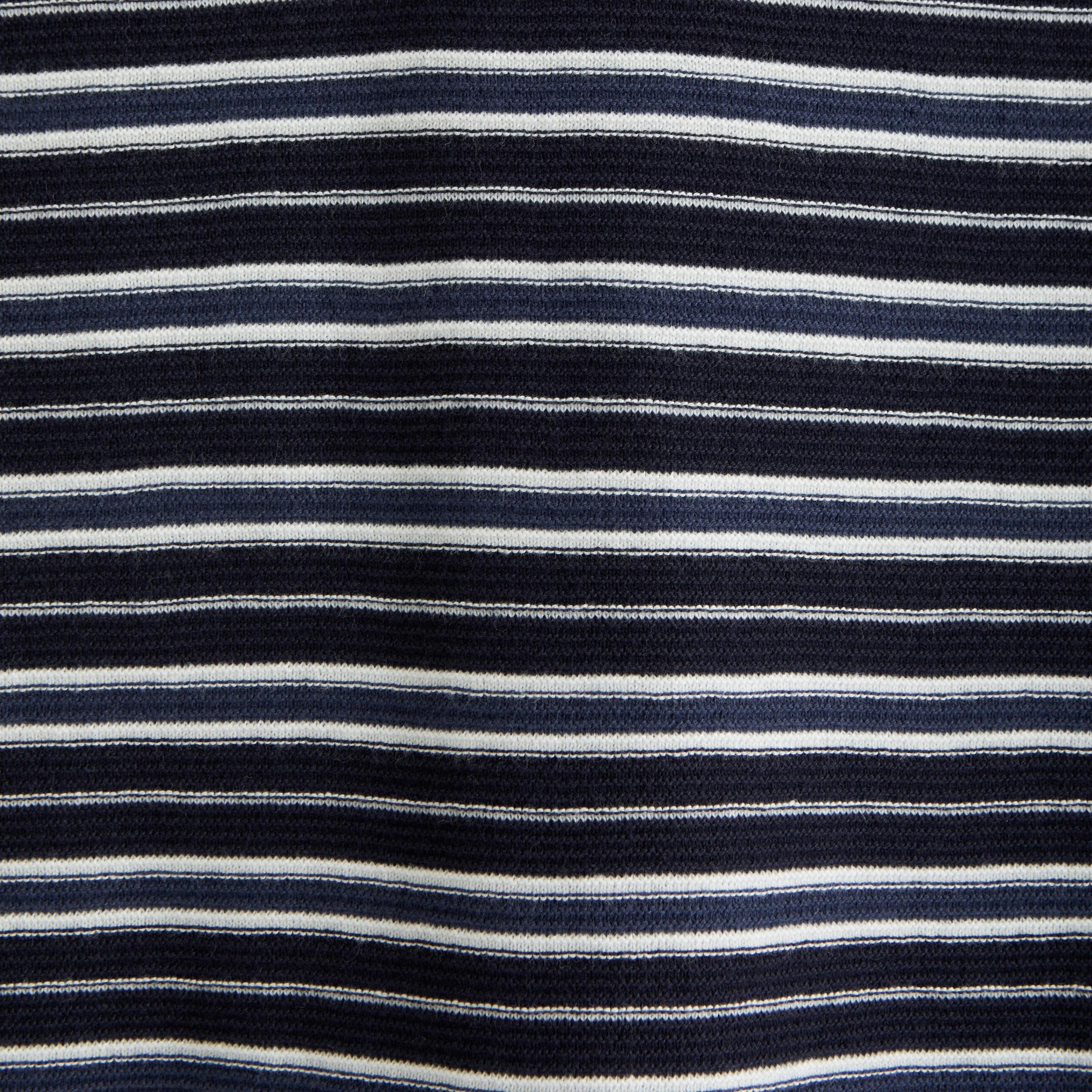 Striped 3-Button Sweater Polo Product Image