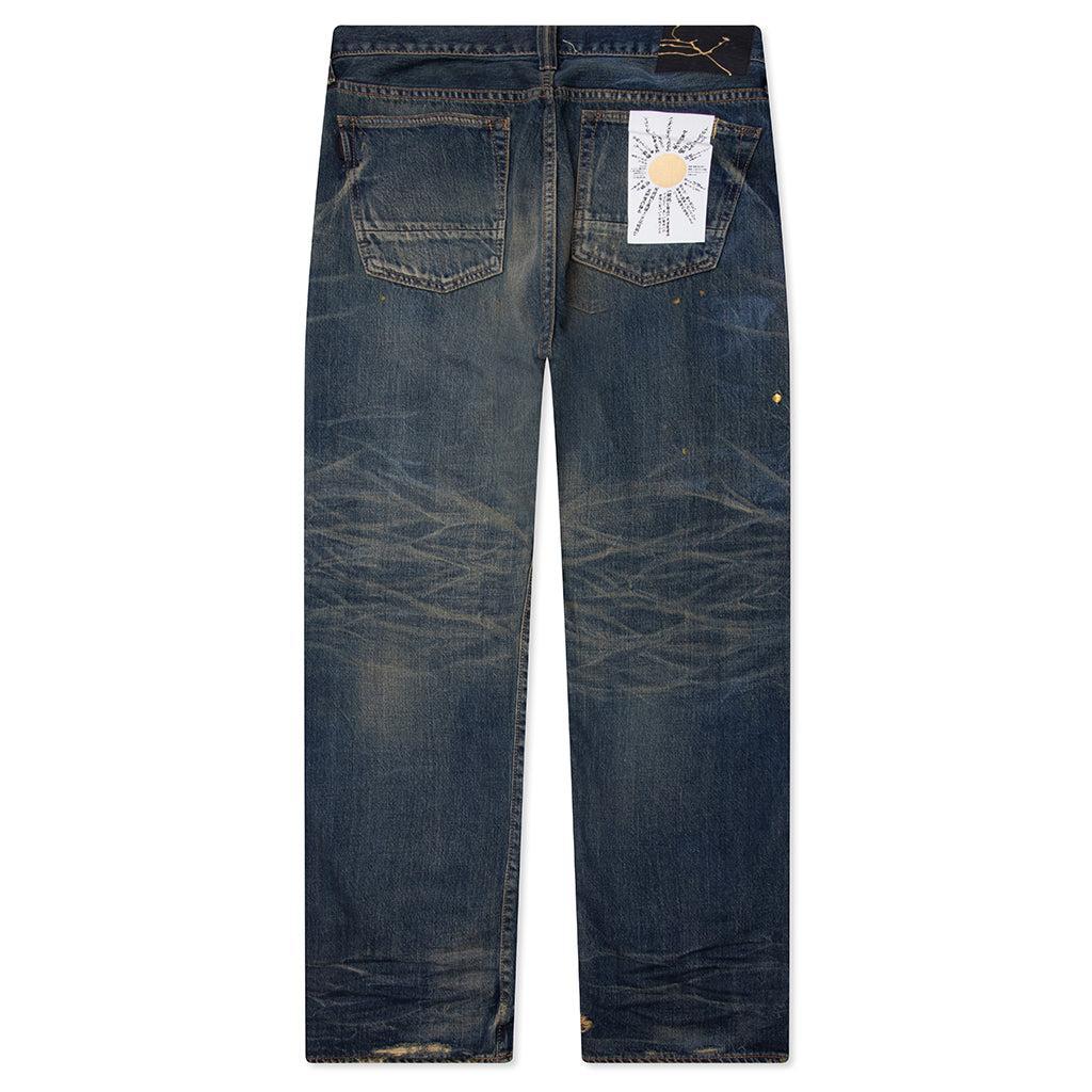 Showa Relaxed Jean - Dirty Gold Repair Male Product Image