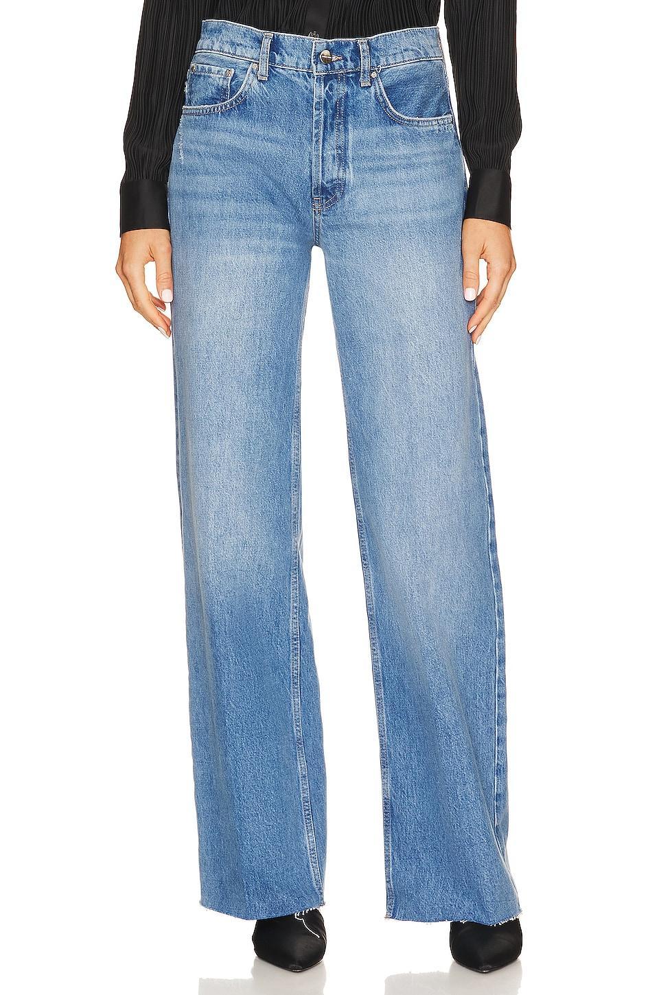 Womens Hugh Wide-Leg Jeans Product Image