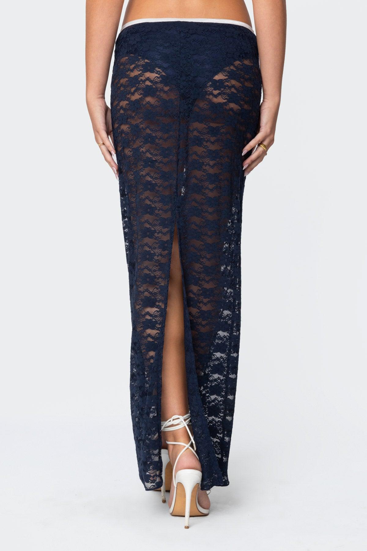 Vara Sheer Lace Top Product Image