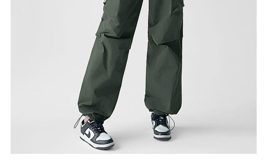 Outdoor Wide-Leg Cargo Jogger Pants in 5 Colors Product Image