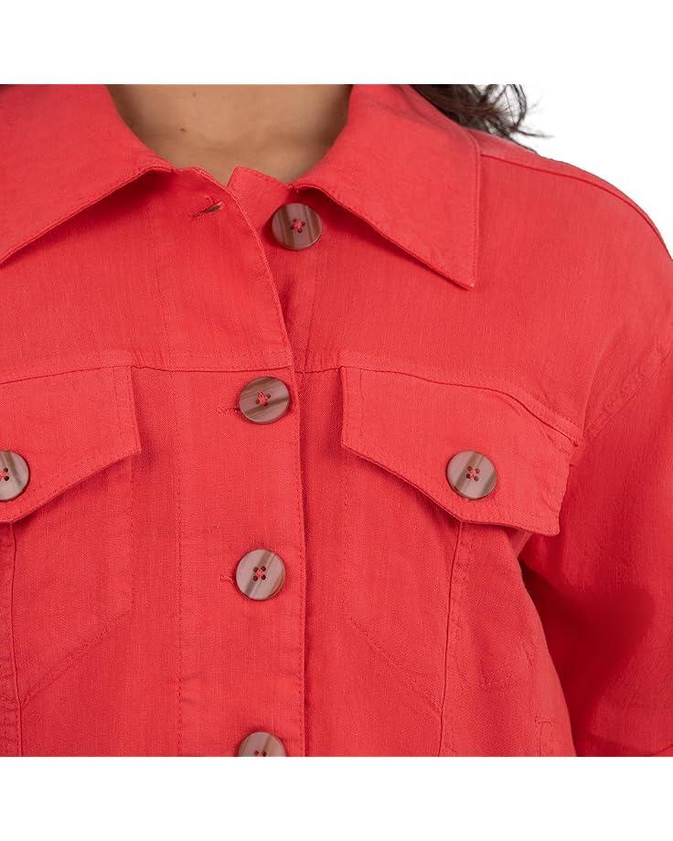 Women's KUT from the Kloth Julia - Semi Fit Linen Jacket Product Image
