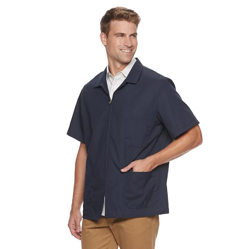 Men's Red Kap Zip-Front Smock, Size: XXL, Blue Product Image