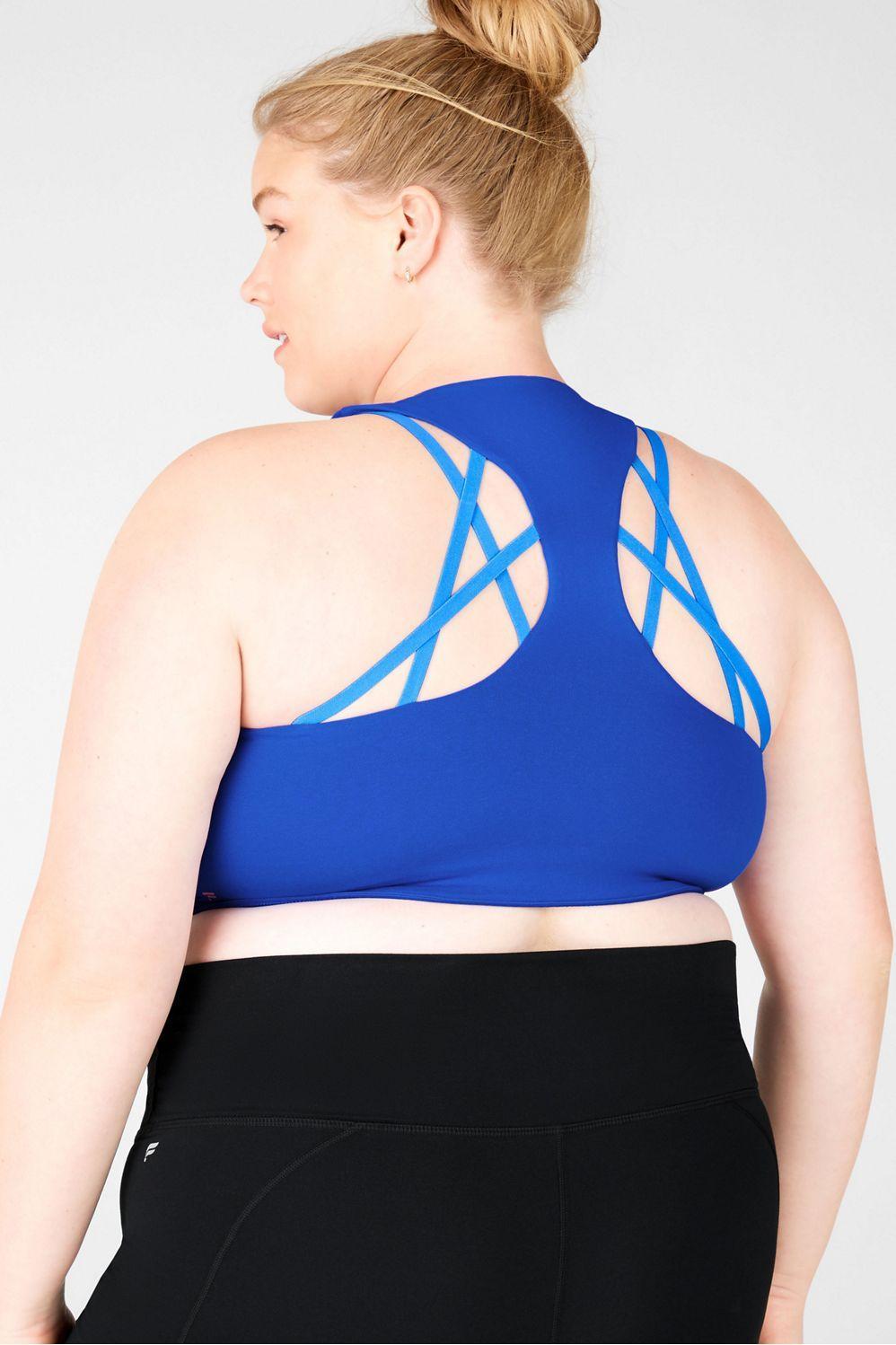 Fabletics Kessler High Impact Sports Bra Womens Endeavor/Royal Size XXS Product Image