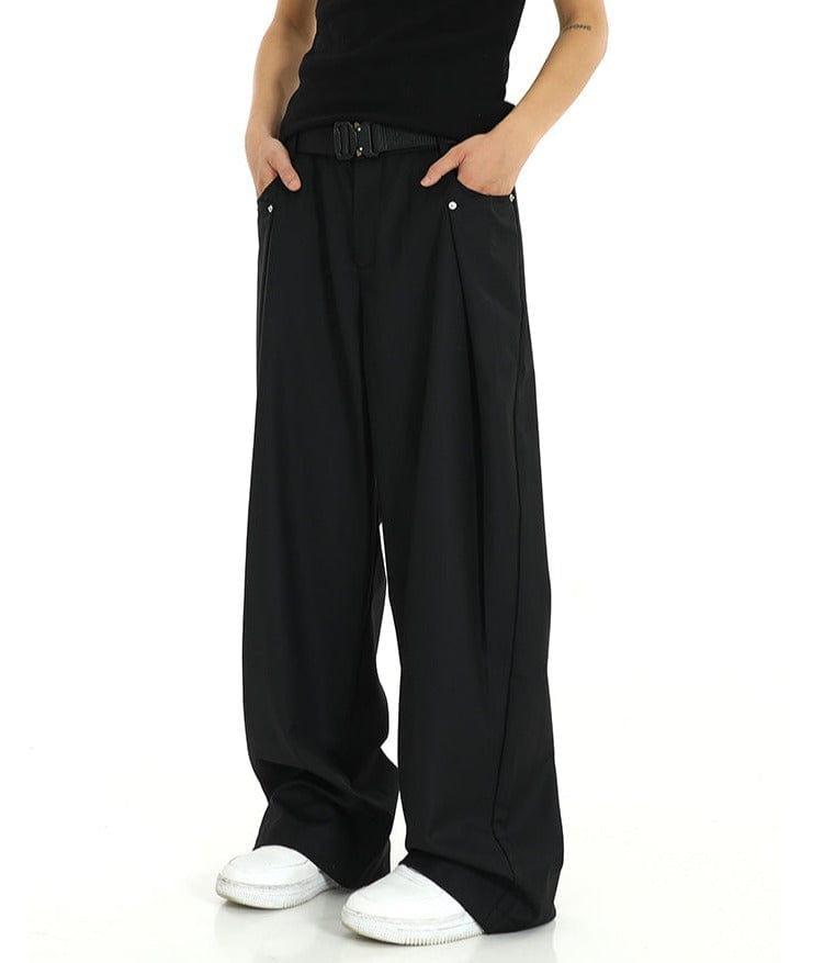 RT No. 9761 FOLDED WIDE PANTS Product Image