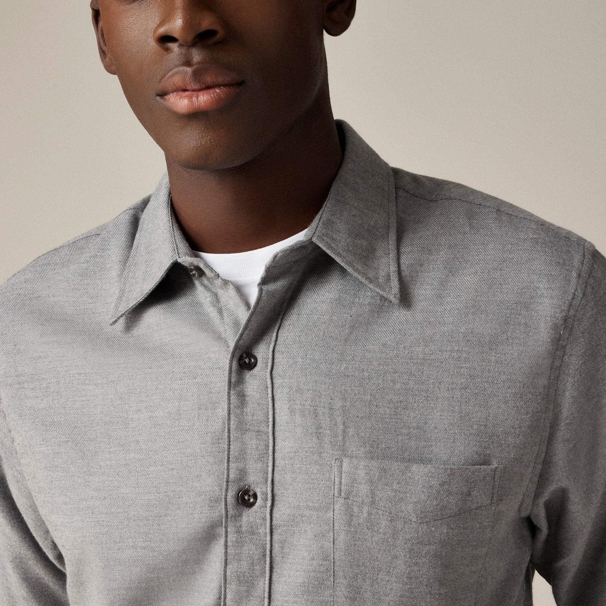 Cotton-cashmere blend shirt Product Image